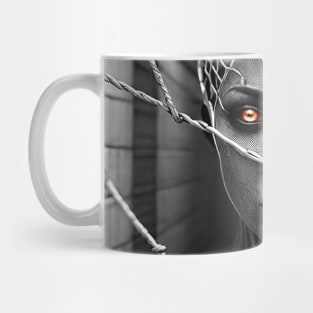 Mortal woman's burning eyes Mug